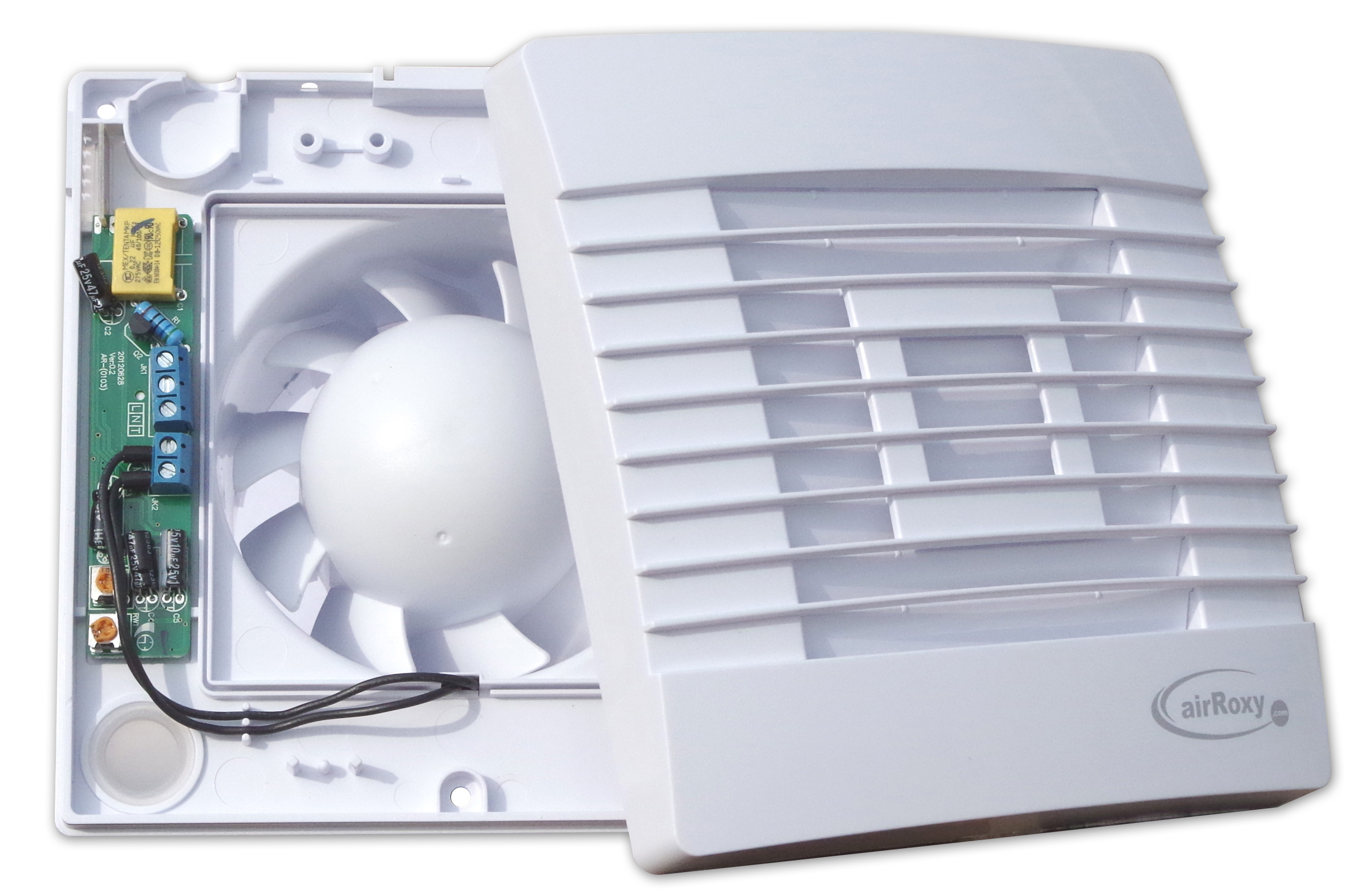 L/üfter Badl/üfter Ventilator mit Jalousie /Ø 100 120 150 mm Prestige /Ø 100